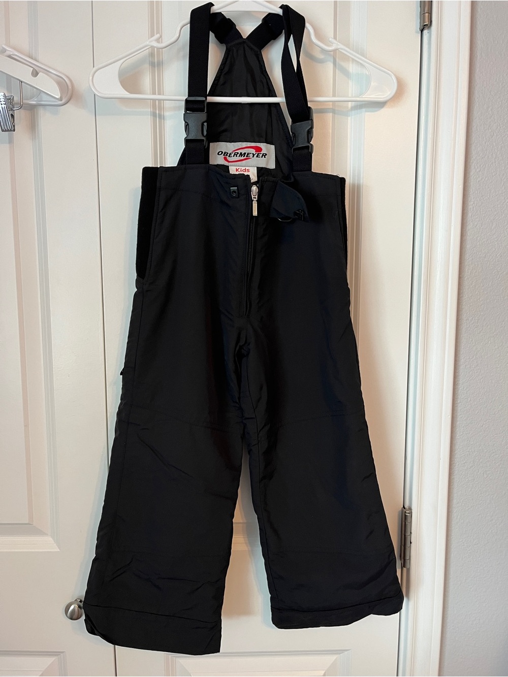 Obermeyer Kids Black Snow Bib Overalls